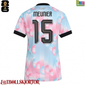 Belgien Thomas Meunier #15 Bortatröja Dam VM 2026 Kortärmad